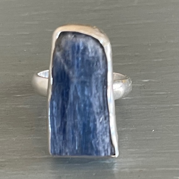 New 🌟 Kyanite Sterling Silver Ring - Picture 10 of 10